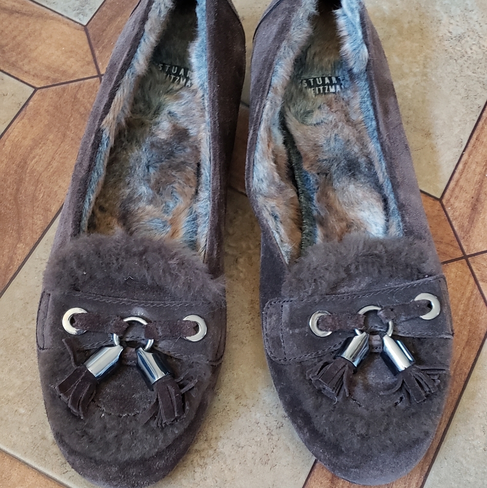 Stuart Weitzman Suede loafers